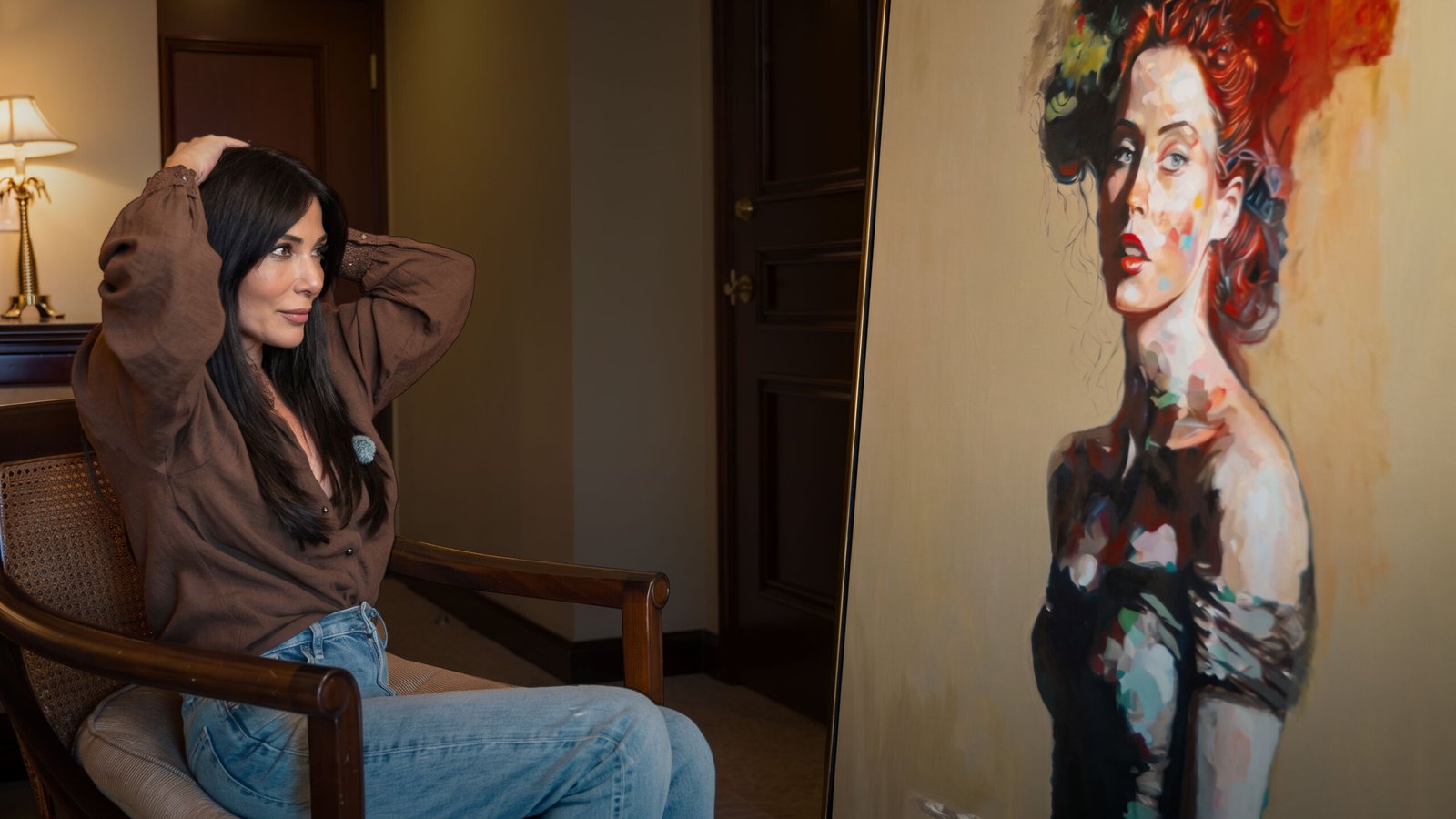 The Painting That Left Marisol Nichols Speechless 1 Marisol 3 scaled